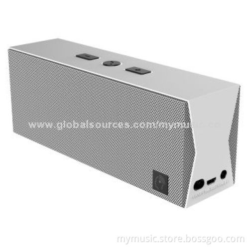 High-end Stereo Bluetooth Speaker with Microphone and NFC Function, Sized 165 x 55 x 62mm